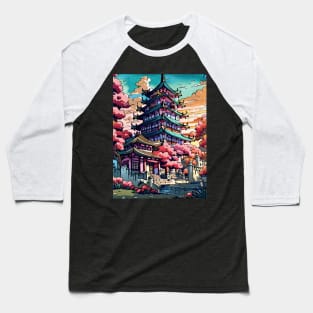 Japanese Serene Daydream Baseball T-Shirt
